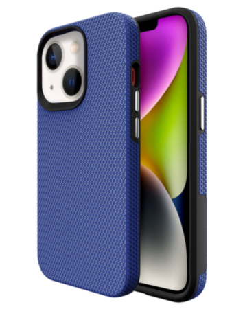 Shock Absorption Protective Dual Layer Case - NAVY BLUE for iPhone 13 / 14 / 16e / 17e (Only Ground Shipping)