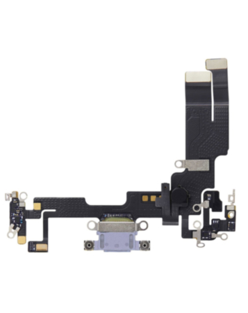 Charging Port Flex Cable for iPhone 14 (DEEP PURPLE) (OEM Pull)