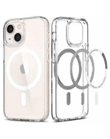 Wireless Charging Clear Case (Full Bottom Close) for iPhone 13 / 14 / 16e / 17e (Only Ground Shipping)