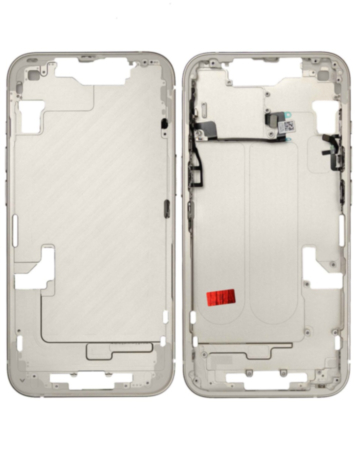 Middle Frame with Small Parts for iPhone 14 (STARLIGHT) (US Version)