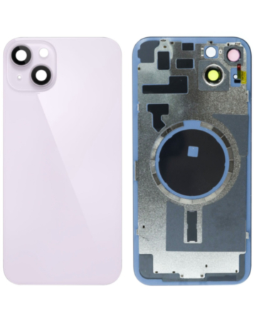 Back Glass with MagSafe Magnet for iPhone 14 Plus (NO LOGO) (PURPLE)