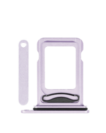 Dual Sim Card Tray for iPhone 14 / 14 Plus (DEEP PURPLE)