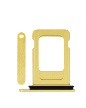 Single Sim Card Tray for iPhone 14 / 14 Plus (YELLOW)