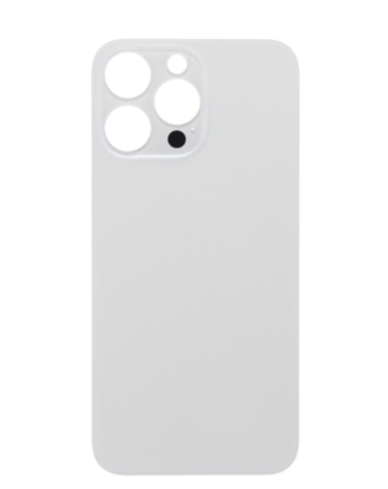 Back Glass with Bigger Camera Hole for iPhone 14 Pro Max (NO LOGO) (SILVER)