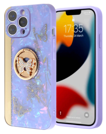 Luxury Diamond Shiny Cases - Style 37 for iPhone 12 / 12 Pro (Only Ground Shipping)