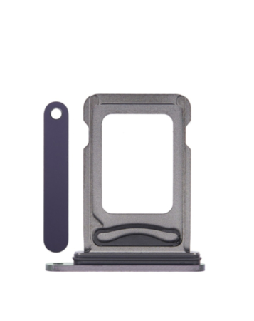 Dual Sim Card Tray for iPhone 14 Pro / 14 Pro Max (DEEP PURPLE)