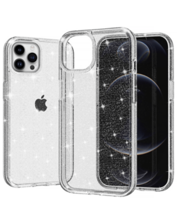 Ultra Glossy Protector Case - GLITTER CLEAR for iPhone 14 Pro (Only Ground Shipping)