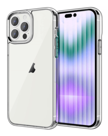 Acrylic Dual Layer Transparent Case - CLEAR for iPhone 15 Pro (Only Ground Shipping)