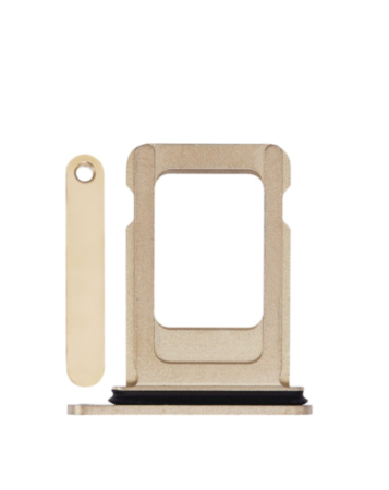 Single Sim Card Tray for iPhone 14 Pro / 14 Pro Max (GOLD)