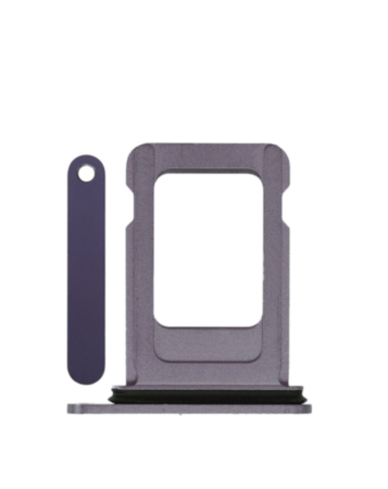 Single Sim Card Tray for iPhone 14 Pro / 14 Pro Max (DEEP PURPLE)