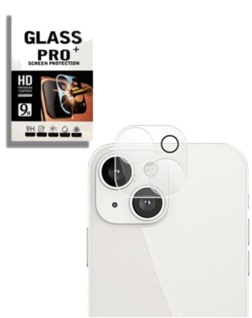Back Camera Tempered Glass for iPhone 15 / 15 Plus (CLEAR)