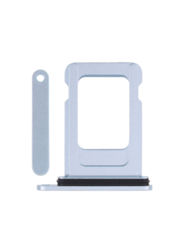 Single Sim Card Tray for iPhone 15 / 15 Plus (BLUE)