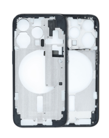 Middle Frame with Small Parts for iPhone 15 Pro (BLACK TITANIUM) (US Version)