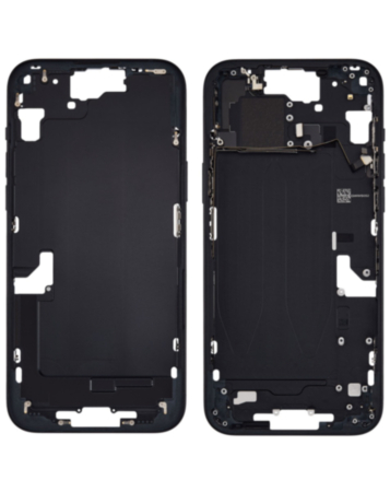 Middle Frame with Small Parts for iPhone 15 Plus (BLACK) (US Version)