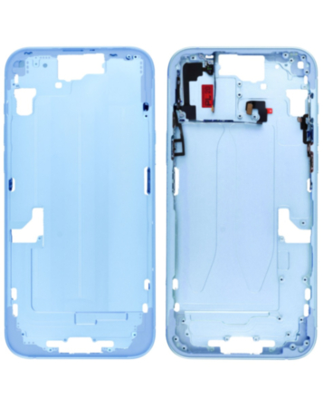 Middle Frame with Small Parts for iPhone 15 Plus (BLUE) (International Version)