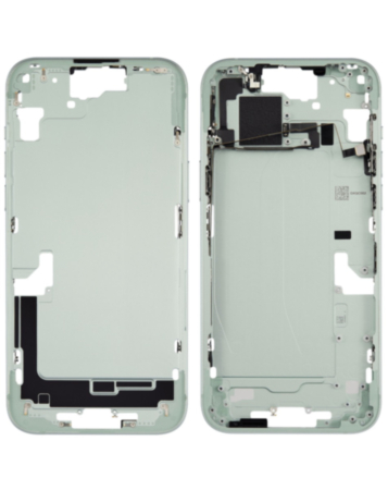 Middle Frame with Small Parts for iPhone 15 Plus (GREEN) (US Version)