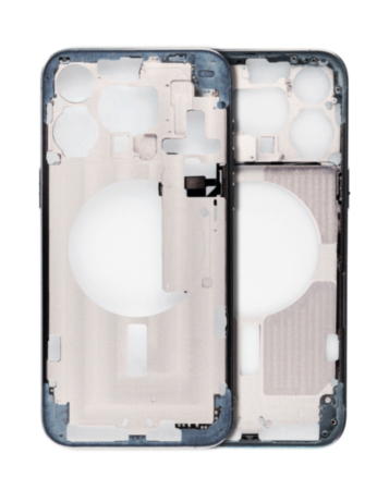 Middle Frame with Small Parts for iPhone 15 Pro Max (BLUE TITANIUM) (US Version)