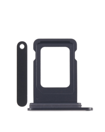 Single Sim Card Tray for iPhone 16e / 17e (BLACK)