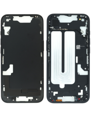 Middle Frame with Small Parts iPhone 16e (BLACK) (US Version) (OEM Pull B Grade)