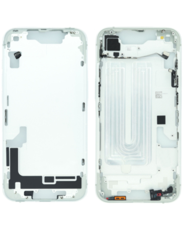 Middle Frame with Small Parts iPhone 16e (WHITE) (US Version) (OEM Pull A Grade)