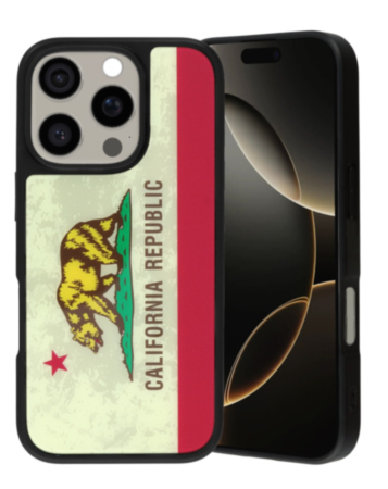 Printing Design Case with Magsafe - CA REPUBLIC for iPhone 16 Pro (Only Ground Shipping)