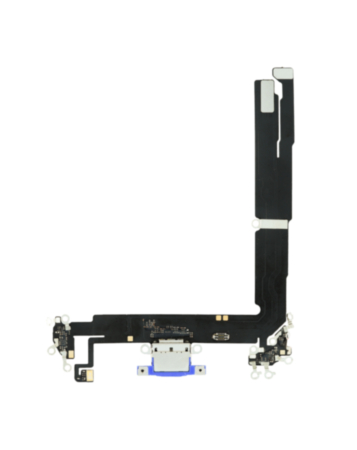 Charging Port Flex Cable for iPhone 16 Plus (Aftermarket) (ULTRAMARINE)