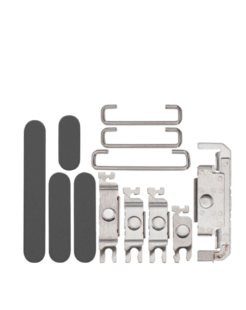 Hard Buttons (Power / Volume / Mute ) for iPhone 16 Pro / 16 Pro Max (BLACK TITANIUM)
