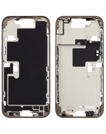 Middle Frame with Small Parts for iPhone 16 Pro Max (DESERT TITANIUM) (International Version)