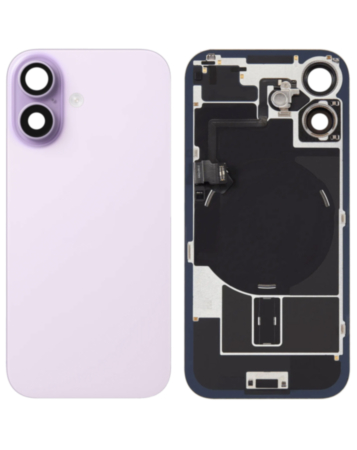 Back Glass with Frame and MagSafe Magnet for iPhone 17 (LAVENDER) (Service Pack)