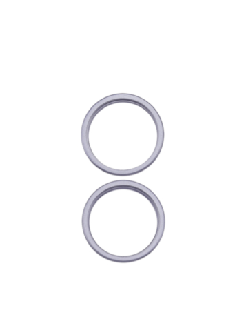 Back Camera Bezel Ring Only for iPhone 17 (LAVENDER) (2 Piece Set)