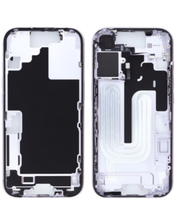 Middle Frame with Small Parts for iPhone 17 (LAVENDER) (International Version)