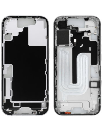 Middle Frame with Small Parts for iPhone 17 (WHITE) (International Version)