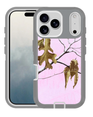 Heavy Duty Case - CAMO PINK for iPhone 17 Pro (Only Ground Shipping)