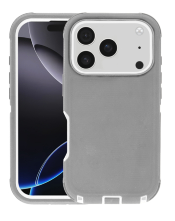 Heavy Duty Case - GRAY for iPhone 17 Pro (Only Ground Shipping)