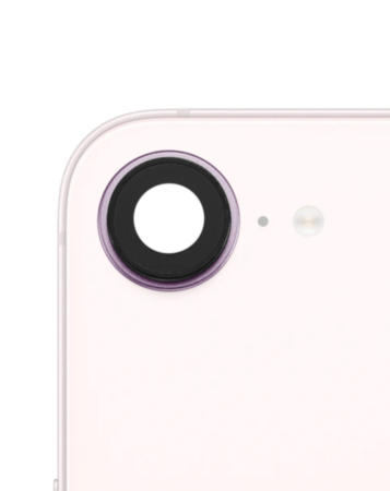 Back Camera Lens with Bracket & Bezel for iPhone 17e (SOFT PINK) (Premium)