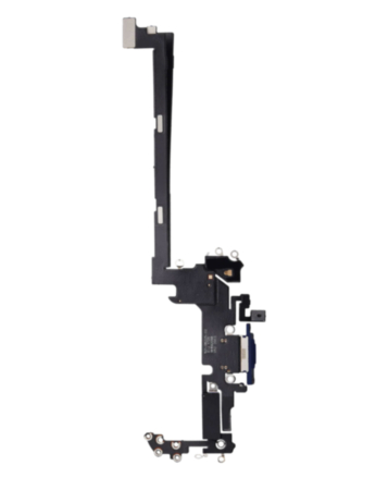 Charging Port Flex Cable for iPhone 17 Pro (Aftermarket) (US Version) (DEEP BLUE)