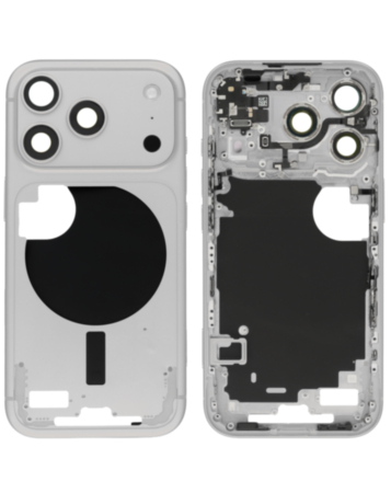 Middle Frame with Small Parts for iPhone 17 Pro (SILVER) (International Version)