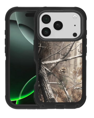 Heavy Duty Case - CAMO BLACK for iPhone 17 Pro Max (Only Ground Shipping)