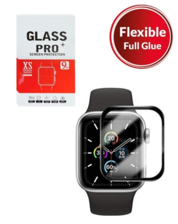 Flexible Full Glue Screen Protector for iWatch Series 10 / 11 (46mm) (3D Curve / 1 Piece)