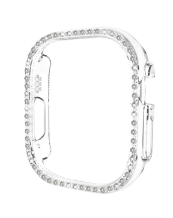 iWatch 49mm Stone PC Bumper Case - CLEAR (Only Ground Shipping)