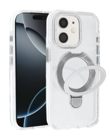 Transparent Case with Wireless Charging Kickstand (CLEAR) for iPhone 11 (Only Ground Shipping)