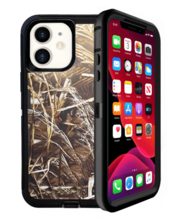 Heavy Duty Case for iPhone 11 (CAMO BLACK) (Only Ground Shipping)