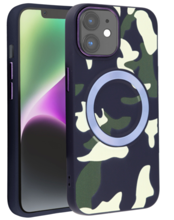 Camouflage Design Wireless Charging Case - BLACK for iPhone 11 (Only Ground Shipping)