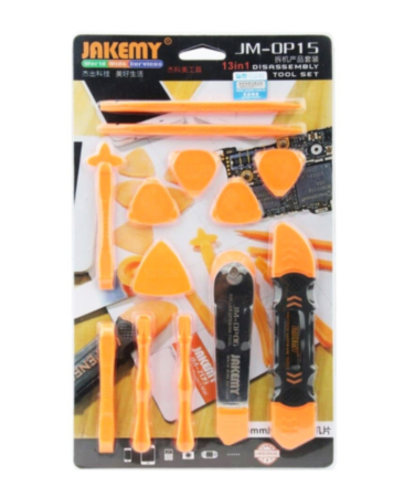 JAKEMY JM-OP15 Anti-static Fiber Plastic Pry Tools (13pcs)