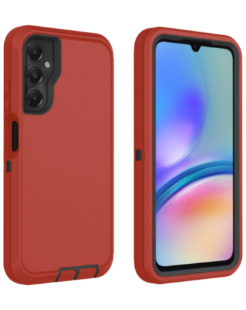 Heavy Duty Case for Galaxy A05S (RED & BLACK) (Only Ground Shipping)