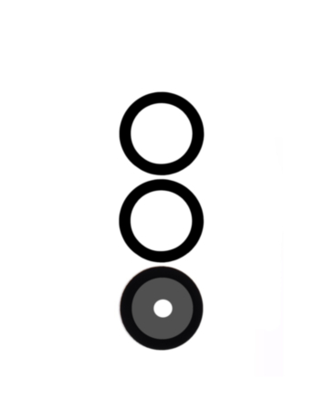 Back Camera Lens with Adhesive (Premium) for Galaxy A16 5G / A 16 4G (A165) (3 Piece Set)