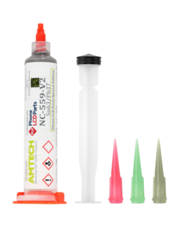 Amtech NC-559-V2 Sn63/Pb37 T4 87% Met Solder Paste (35g) Syringe