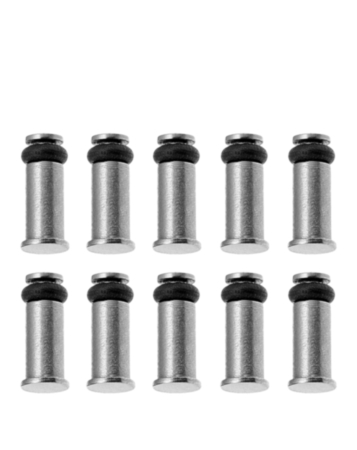 Sim Card Tray Ejector Plastic Pin for iPhone 11 Pro / 11 Pro Max / 12 / 12 Mini / 12 Pro / 12 Pro Max / 13 / 13 Mini / 13 Pro / 13 Pro Max / 14 Pro / 14 Pro Max (Silver) (Pack of 10)