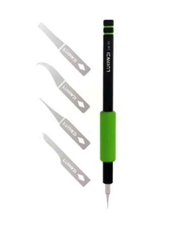 LuoWei PPCB Adhesive Remover Tool with 4 Blades Set