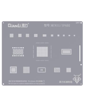 QianLi Bumblebee QS83 Stencil for iPad Mini 1 / iPad 2 (Not Returnable)